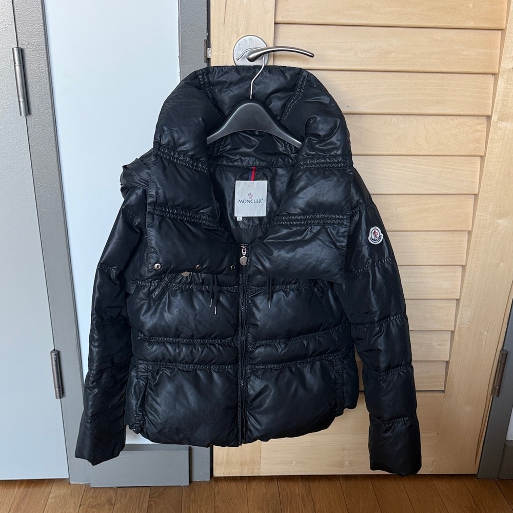 Moncler Classic Black Puffer Coat